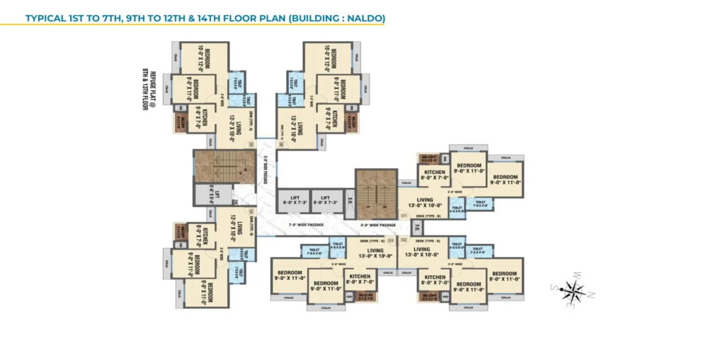 Arihant Aaradhya Floor Plan