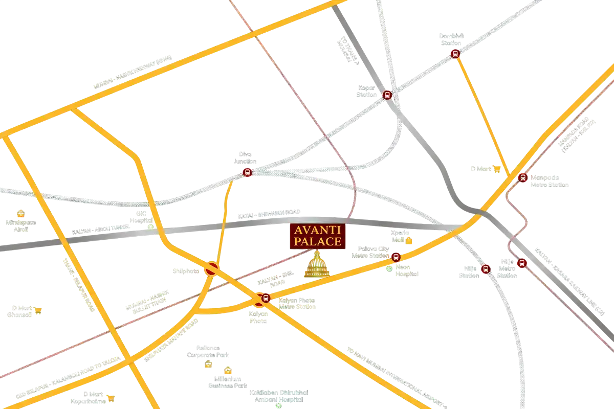 Arihant Avanti Connectivity