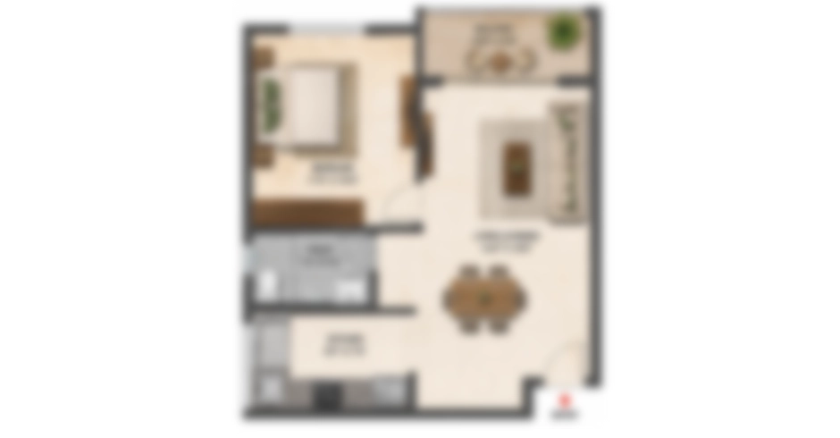 Avanti Thane 2 BHK Price